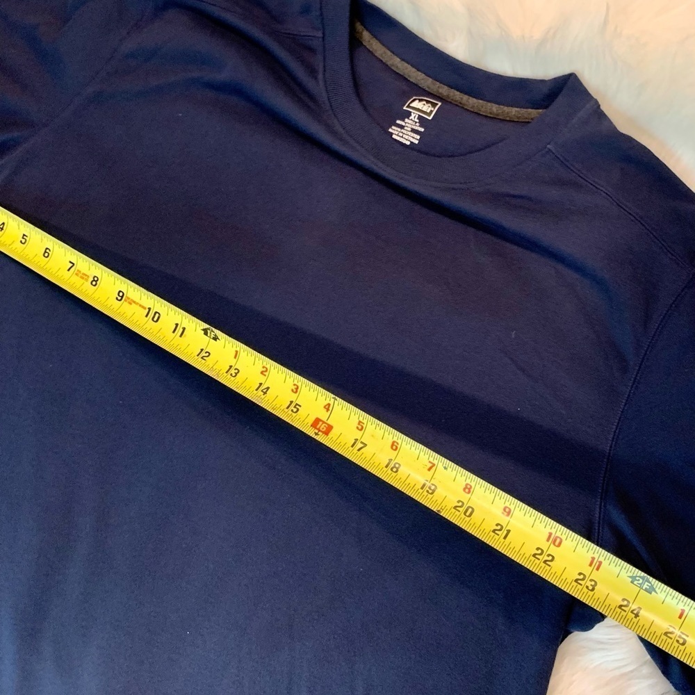 REI navy blue- 100% polyester shirt - XL - Picture 4 of 5